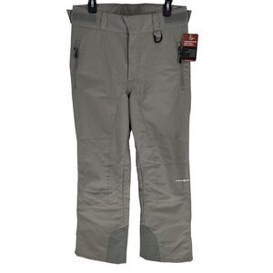 Outdoor Gear Men's Waterproof Breathable‎ Insulated Ski Snow Pants Size S Gray